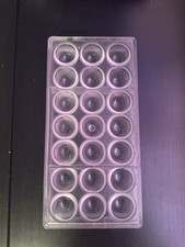 Usado, Moldes Chocolate World Clear policarbonato chocolate molde, cúpula comprar usado  Enviando para Brazil