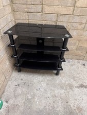 stand tv glass black for sale stand tv glass black for sale LONDON