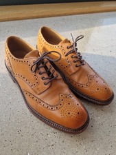 Loake leather brogue for sale  LEICESTER