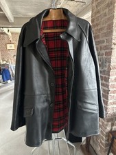 Veste cuir noir d'occasion  Avion