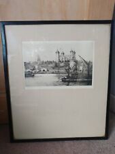 Vintage signed framed for sale  SURBITON