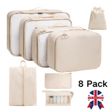 8pcs packing cubes for sale  DUNSTABLE