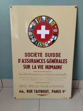 Ancienne plaque émaillée d'occasion  Saint-Martin-Valmeroux