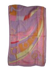LS054 SÍMBOLO ROXO CLARO ROSA ÔMEGA 100% SEDA CACHECOL XALE ENVOLTÓRIO OBLONGO 20" X 68", usado comprar usado  Enviando para Brazil
