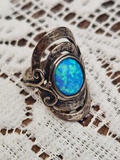 Sterling silver blue for sale  ROMFORD