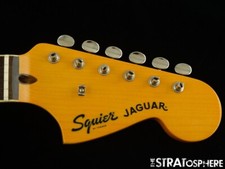 Guitarra Fender Squier Classic Vibe anos 70 Jaguar PESCOÇO E AFINADORES 9,5" louro! comprar usado  Enviando para Brazil