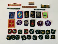Lot badge scouts d'occasion  Magné