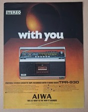 Aiwa portable stereo for sale  WIRRAL