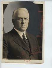 Używany, 1928 JAMES COUZENS U.S. SENATOR BURMISTRZ DETROIT MICHIGAN POLITYK AMERYKAŃSKI na sprzedaż  Wysyłka do Poland