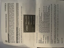 Videx 2200 2300 for sale  ENFIELD