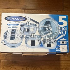 Eurocook saucepan set for sale  READING