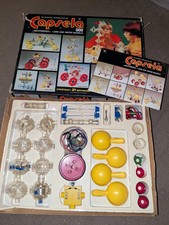 Kit de construção modelo terra e água motorizado vintage Capsela 500 1978 quase completo, usado comprar usado  Enviando para Brazil