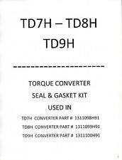 Td7h td8h td9h for sale  Elmhurst