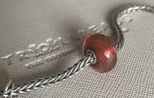 Trollbeads vetro amore usato  Italia