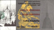 Biglietto stadio milan usato  Loano