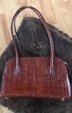 Tasche kroko schöneprägung gebraucht kaufen  Stuttgart