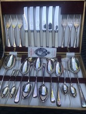 Vintage cutlery canteen for sale  GLASGOW