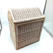 Vintage wicker hamper for sale  MIRFIELD