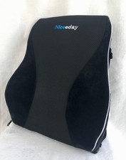 Almofada de apoio lombar preta Niceeday espuma com memória ortopédica comprar usado Almofada de apoio lombar preta Niceeday espuma com memória ortopédica comprar usado  Enviando para Brazil