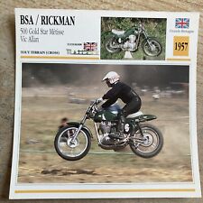 Bsa 500 rickman d'occasion  Decize