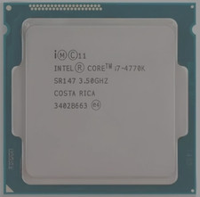 Intel® Core™ i7-4770 K / 8 MB / 4 x 3,50 GHz / LGA 1150 Prozessor, usado comprar usado  Enviando para Brazil