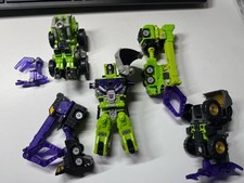 Transformers Constructicon Devastator 2006 paquete de 5 robots RID disfrazados segunda mano  Embacar hacia Mexico