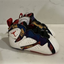 Usado, Berço infantil sapato bebê Air Jordan 7 “Nothing But Net” tamanho 3C 305076-142 comprar usado  Enviando para Brazil