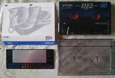 Audiocassetta tdk dj2 usato  Firenze