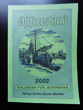 Stfriesland kalender 2002 gebraucht kaufen  Krummhörn