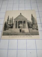 O crematório em Campo Santo Roma 1884, usado comprar usado  Enviando para Brazil