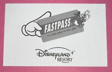 Carte fastpass disneyland d'occasion  Nîmes