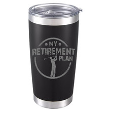 Retirement plan tumbler for sale  Dumfries
