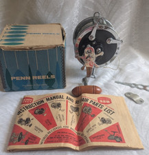 Molinete e caixa de pesca conversível vintage Penn Reel Master Mariner 349HC alta proporção comprar usado  Enviando para Brazil