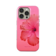 Usado, Capa telefone flor rosa iPhone 16 15 14 13 12 11 Pro Max Plus XR+ design burga comprar usado  Enviando para Brazil