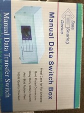 Manual data switch for sale  PONTYPRIDD