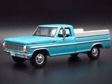 Camioneta Ford F250 1969 69 con enganche escala 1:64 diorama modelo de coche fundido a presión, usado segunda mano  Embacar hacia Argentina