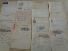 Lot factures anciennes d'occasion  Vesoul