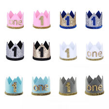 Acessórios para tiara de festa de primeiro aniversário coroa de aniversário bebê menina menino comprar usado  Enviando para Brazil