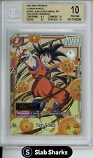 2023 DRAGON BALL PROMO FUSION WORLD SON GOKU SERIAL EVENT WINNERS /777 BGS 10 comprar usado  Enviando para Brazil