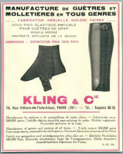 1928 kling cie d'occasion  Expédié en Belgium