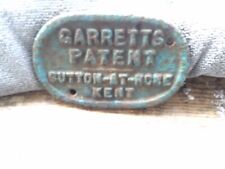 Cast iron nameplate for sale  BOSTON