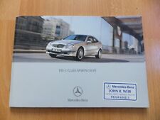 Mercedes 2002 class for sale  ABERDEEN