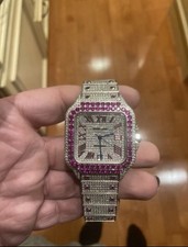 Men diamond watch d'occasion  Expédié en Belgium