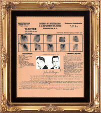 Reproduction john dillinger for sale  Parkville