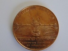 Medaille bronze exposition d'occasion  Muzillac
