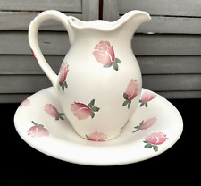 Rose pitcher jug for sale  HORSHAM