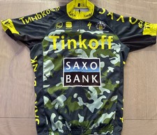 Maillot cycliste saxo d'occasion  Le Petit-Quevilly
