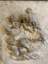 Placa de parede para mãe e filho, alívio de concreto resistente, 16x12, 15 lb 12 oz comprar usado  Enviando para Brazil