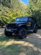 Jeep wrangler black for sale  NORTH WALSHAM