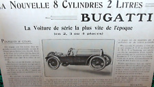 Bugatti cylindres litres d'occasion  Doyet